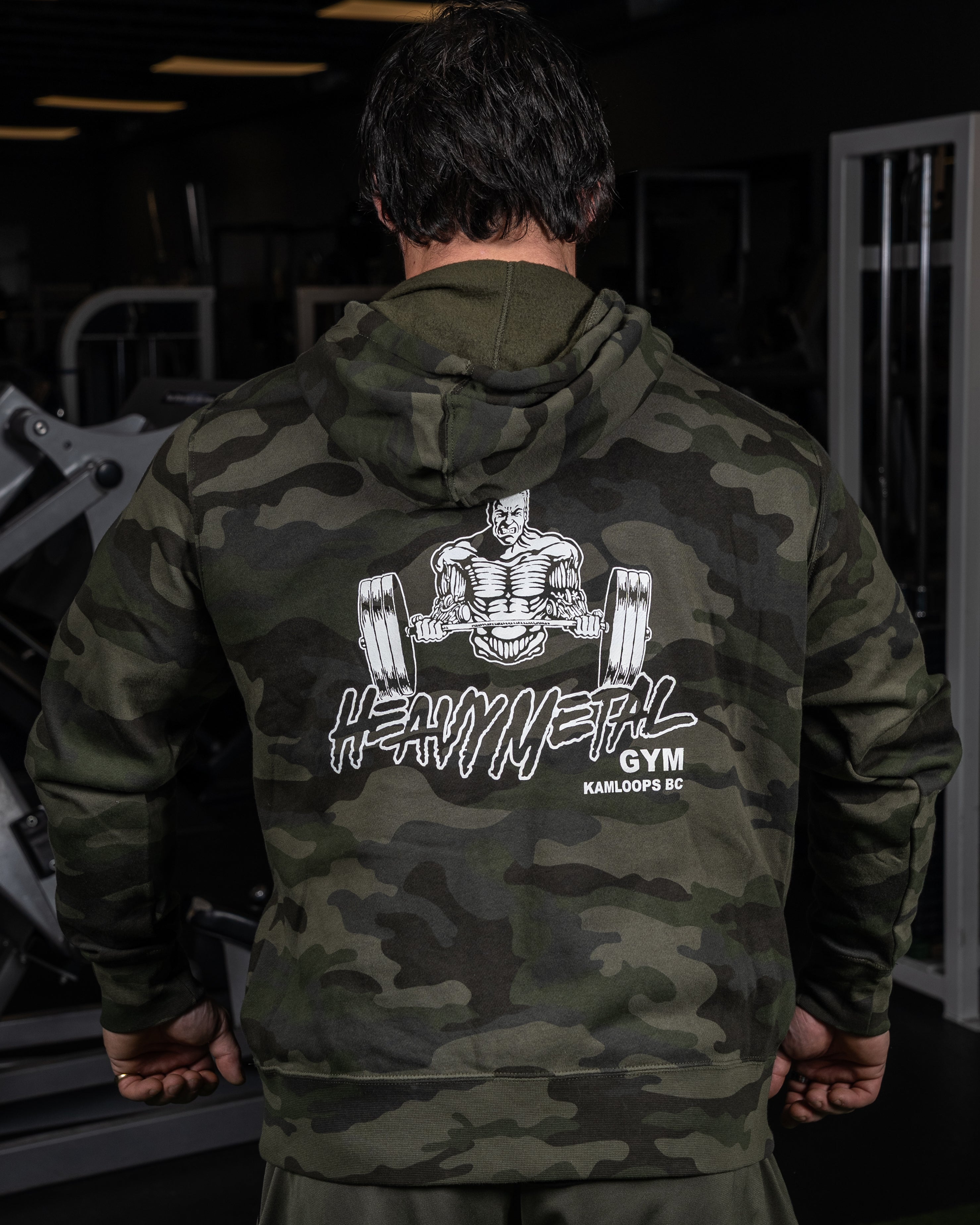 Classic Pullover - Back View - Men's | Heavy Metal Gym