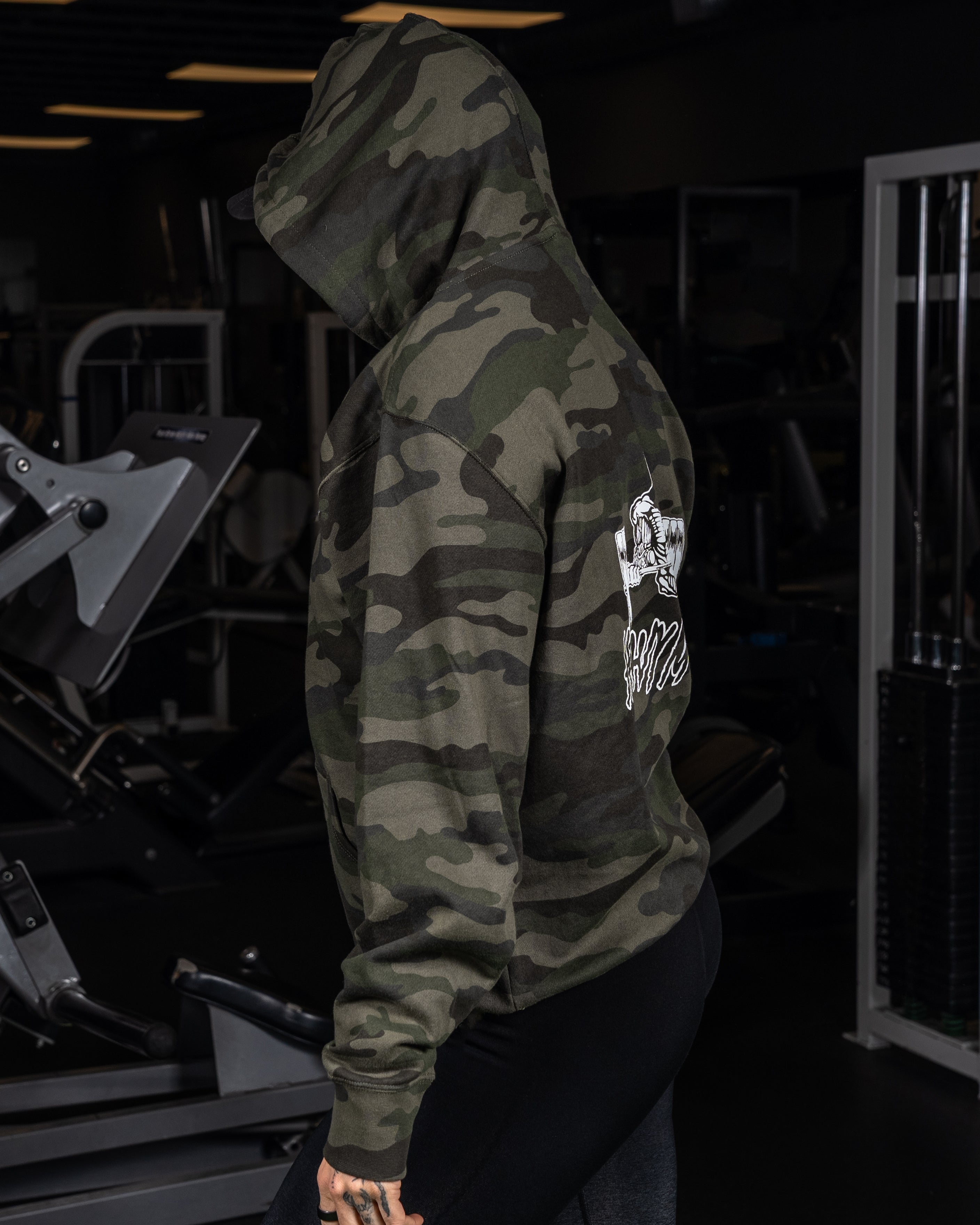 Classic Pullover - Side View - Women's | Heavy Metal Gym