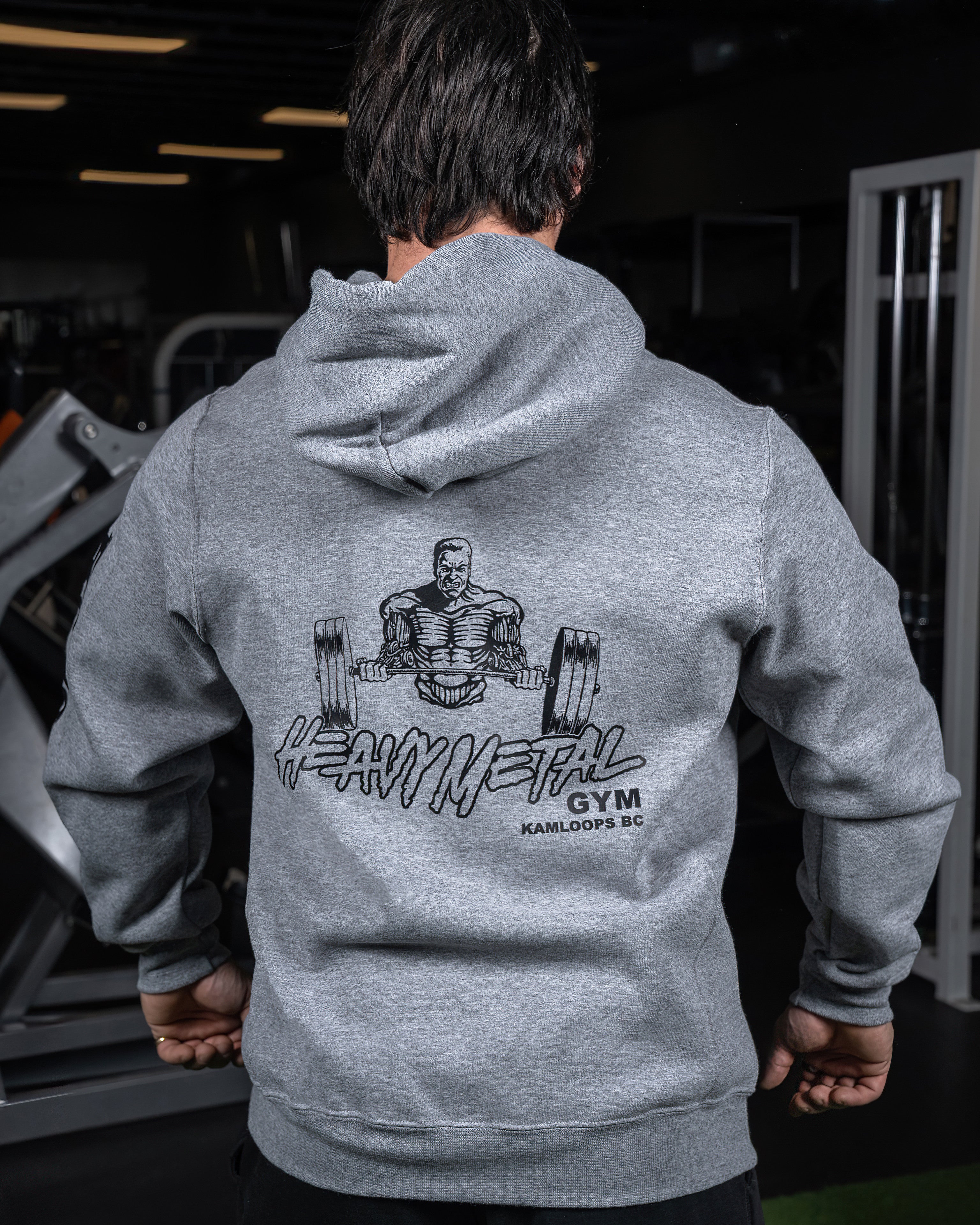 Classic Pullover - Back View - Men's | Heavy Metal Gym