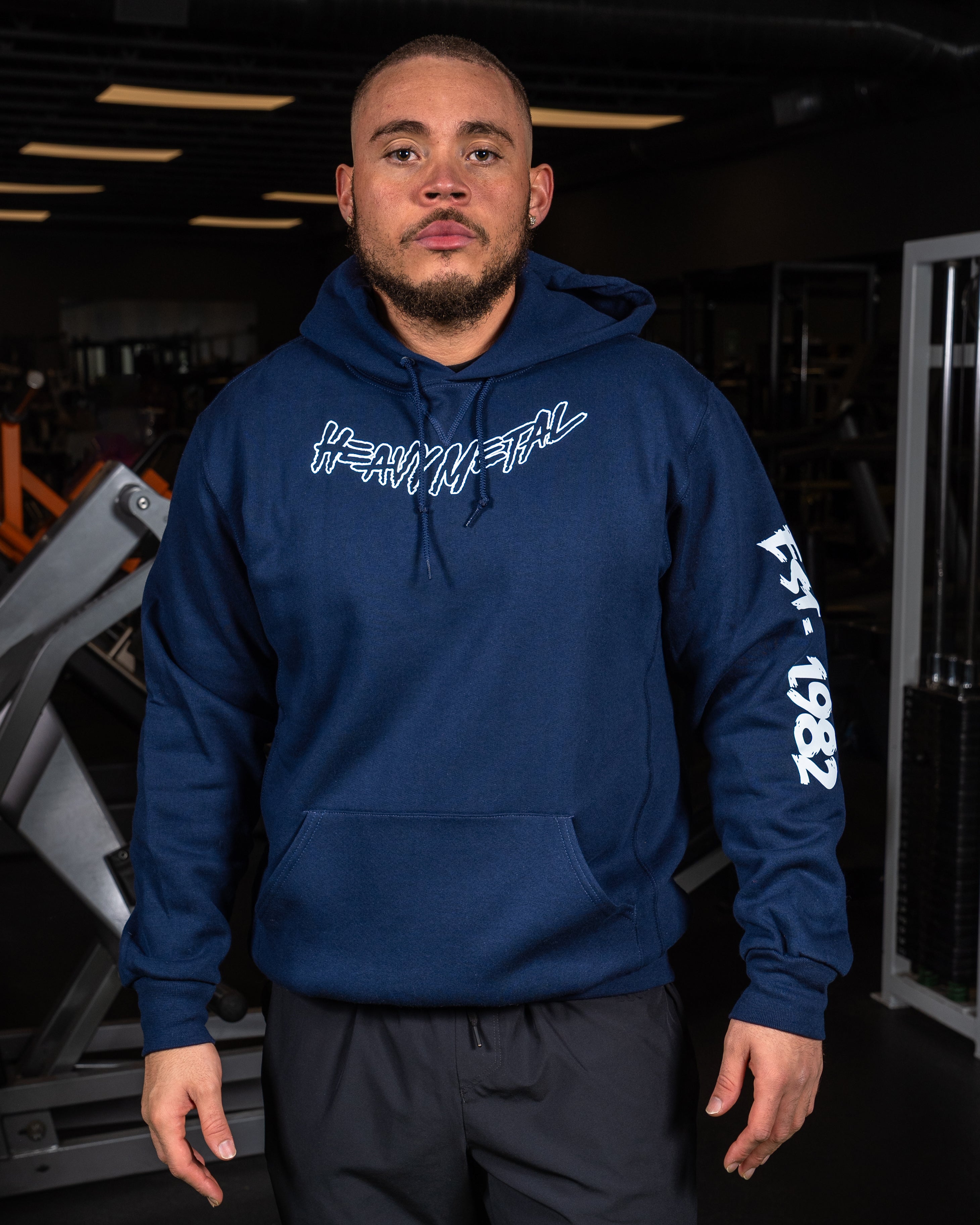 Classic Pullover - Front View - Men's | Heavy Metal Gym