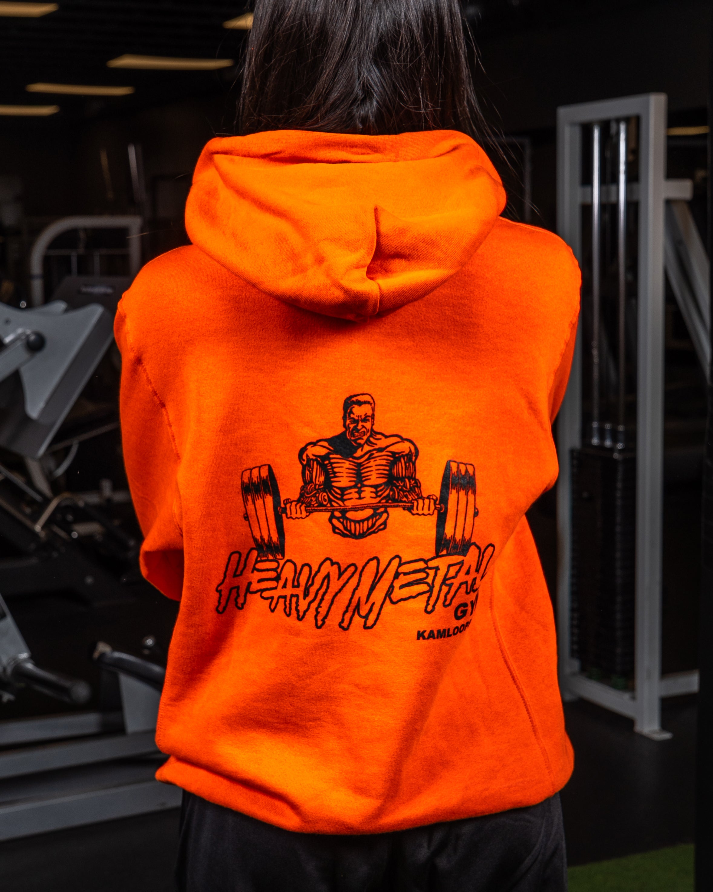Classic Pullover - Back View - Women's | Heavy Metal Gym