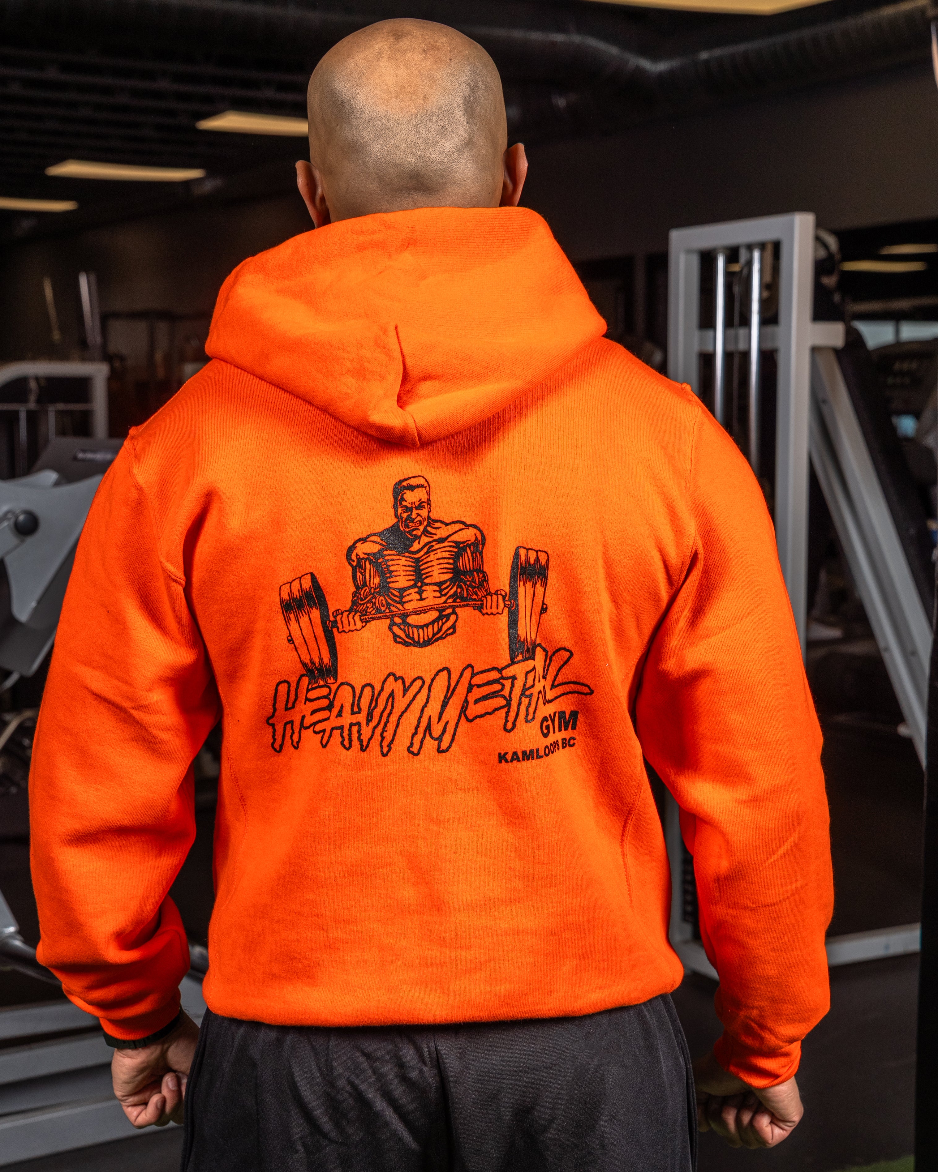 Classic Pullover - Back View - Men's | Heavy Metal Gym