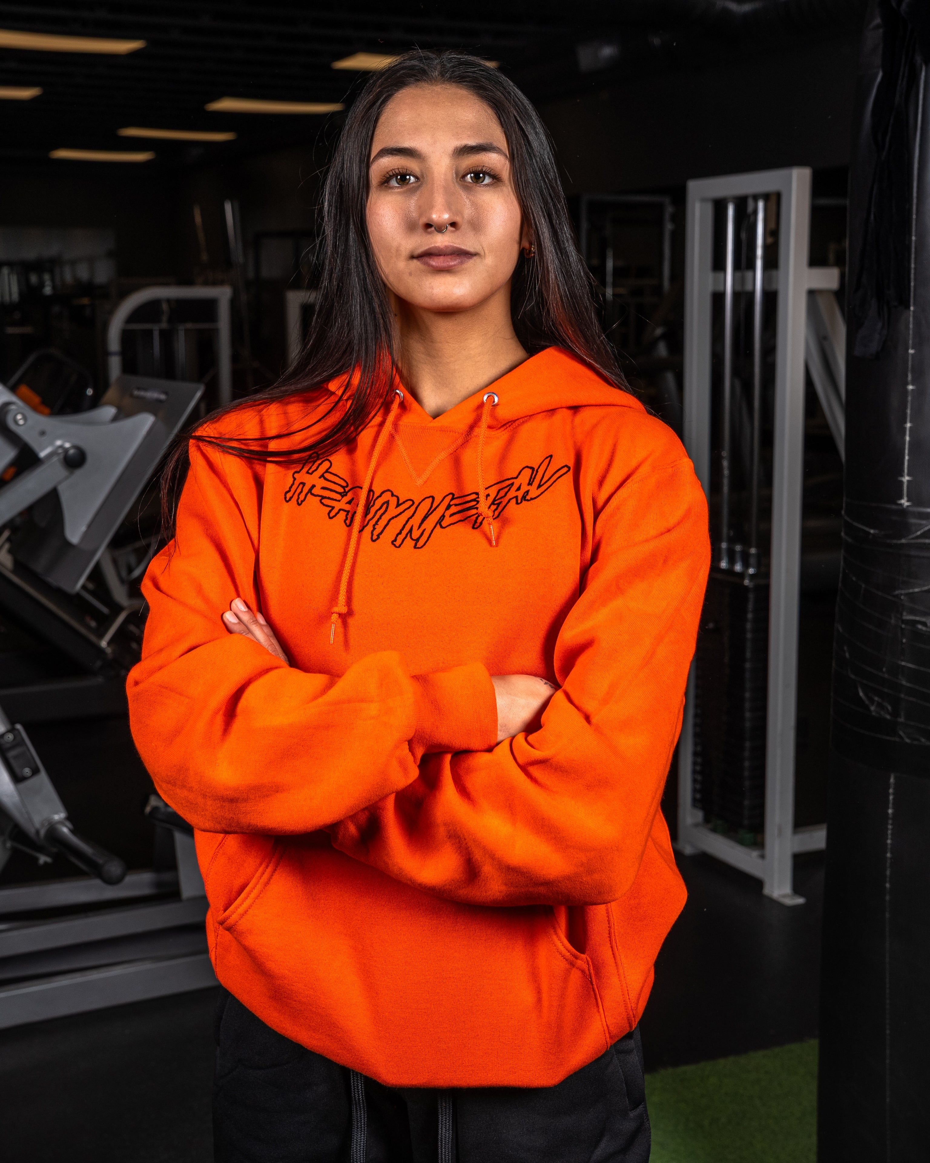 Classic Pullover - Front View - Women's | Heavy Metal Gym