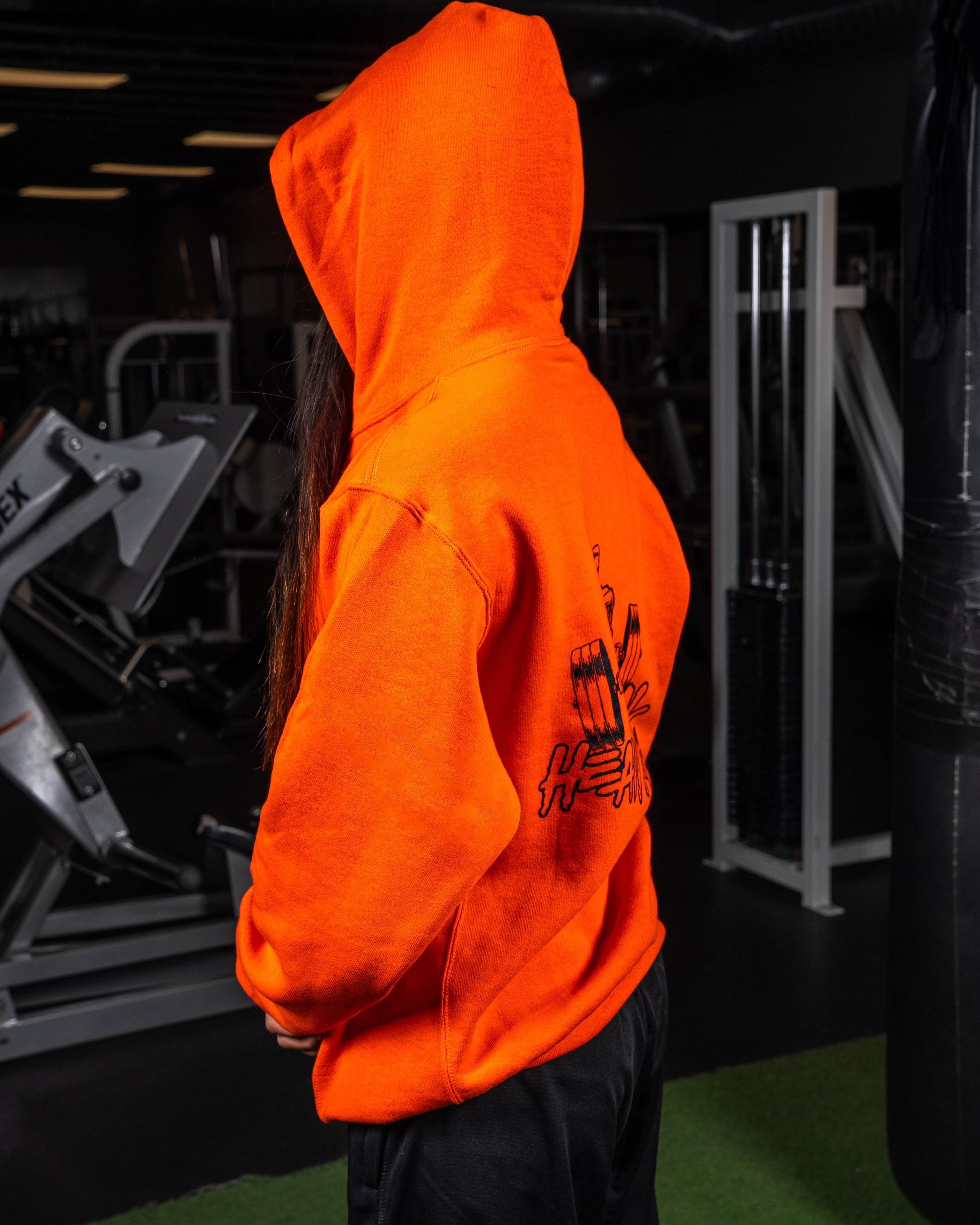 Classic Pullover - Side View - Women's | Heavy Metal Gym