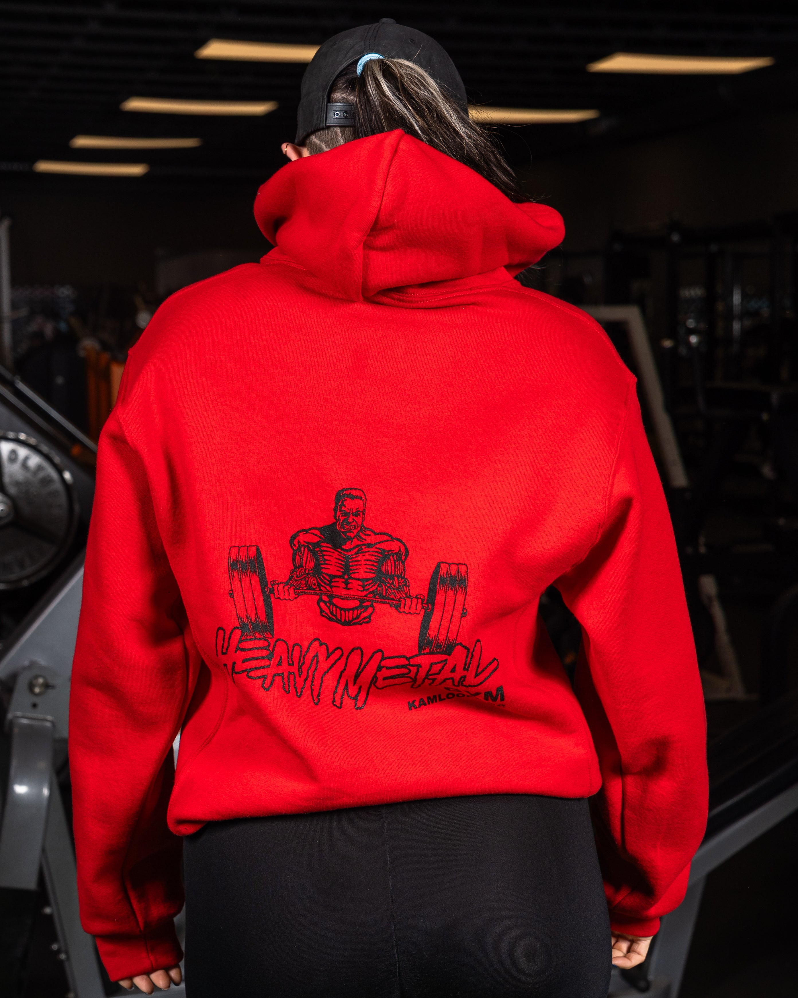 Classic Pullover - Back View - Women's | Heavy Metal Gym