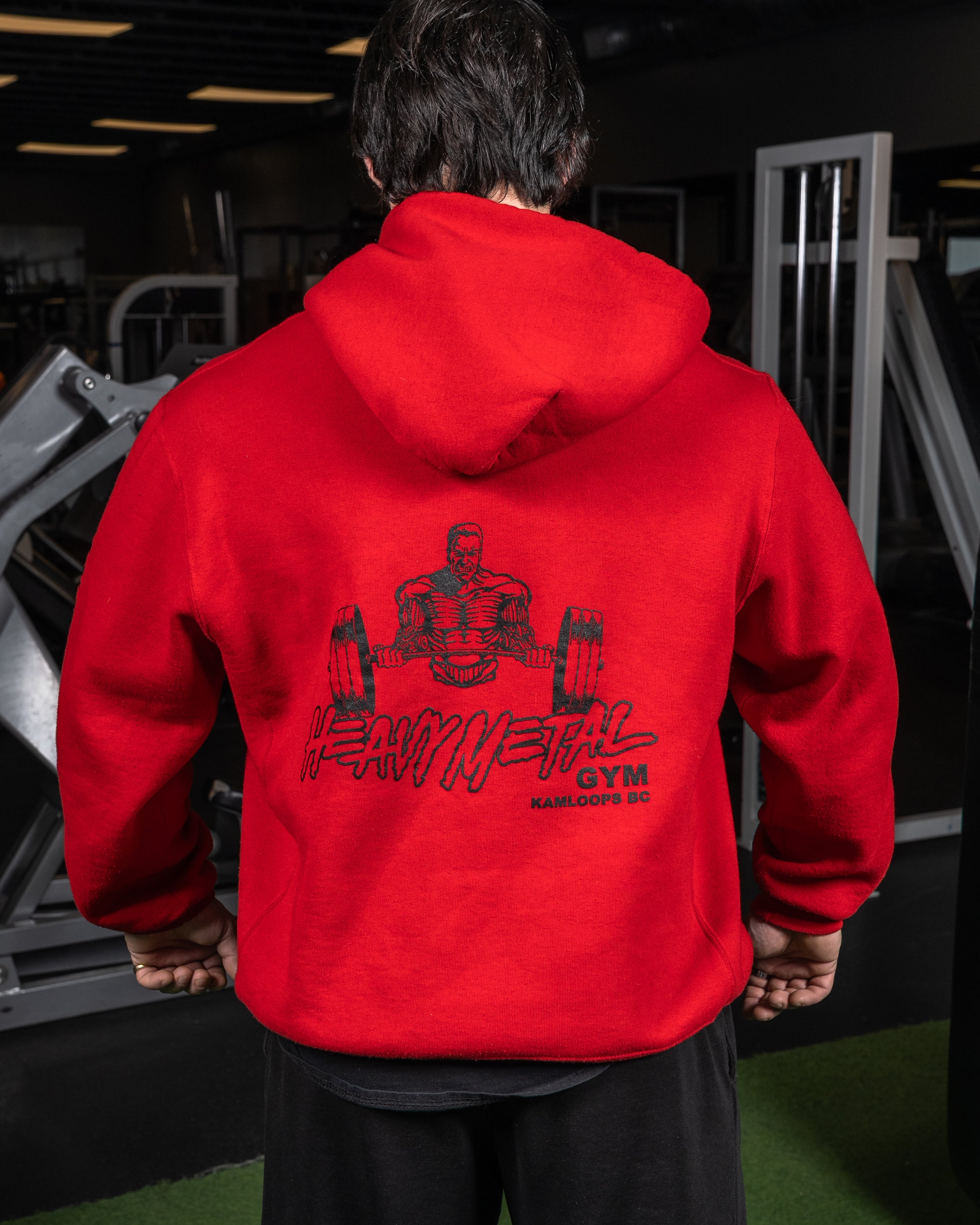 Classic Pullover - Back View - Men's | Heavy Metal Gym