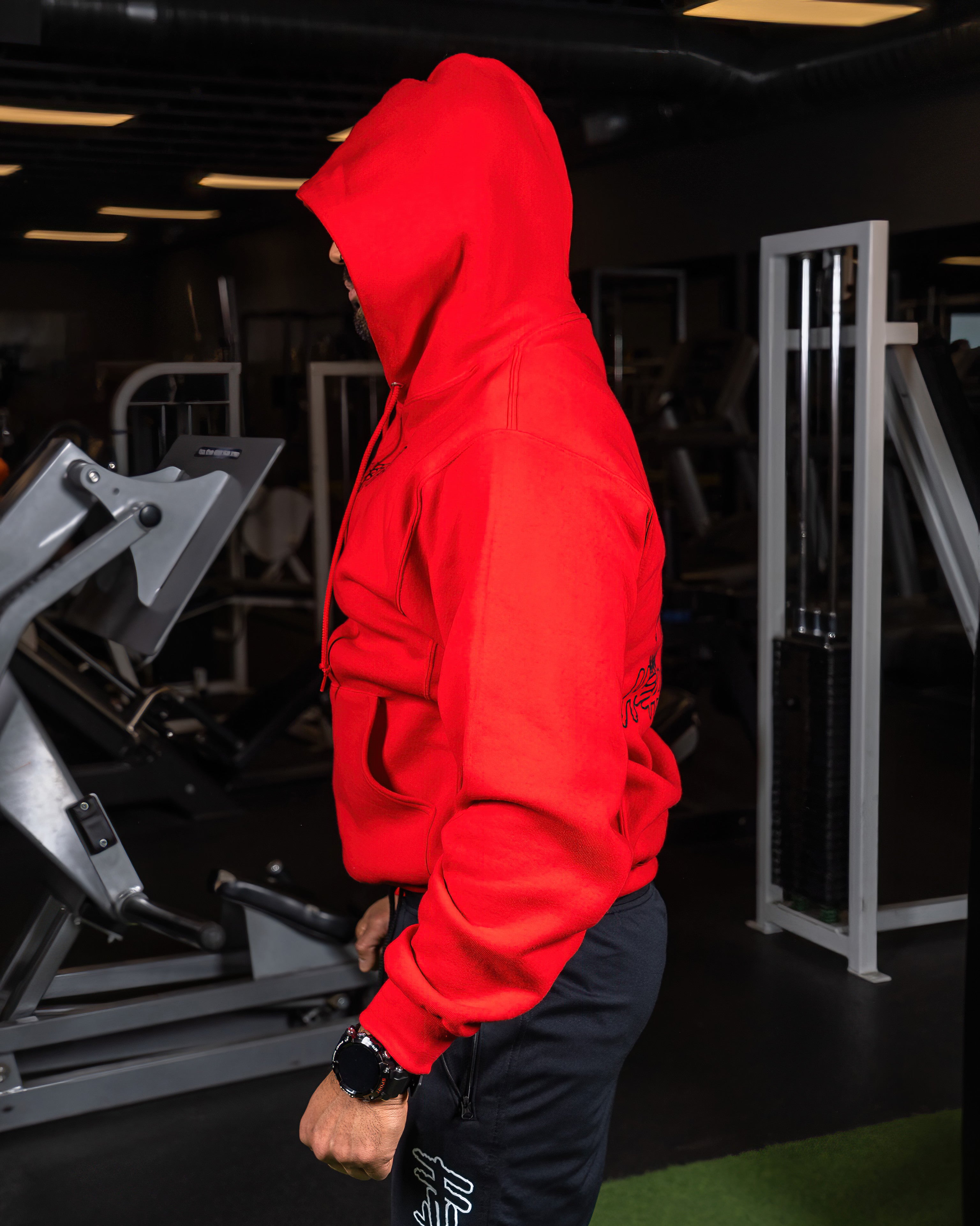 Classic Pullover - Side View - Men's | Heavy Metal Gym