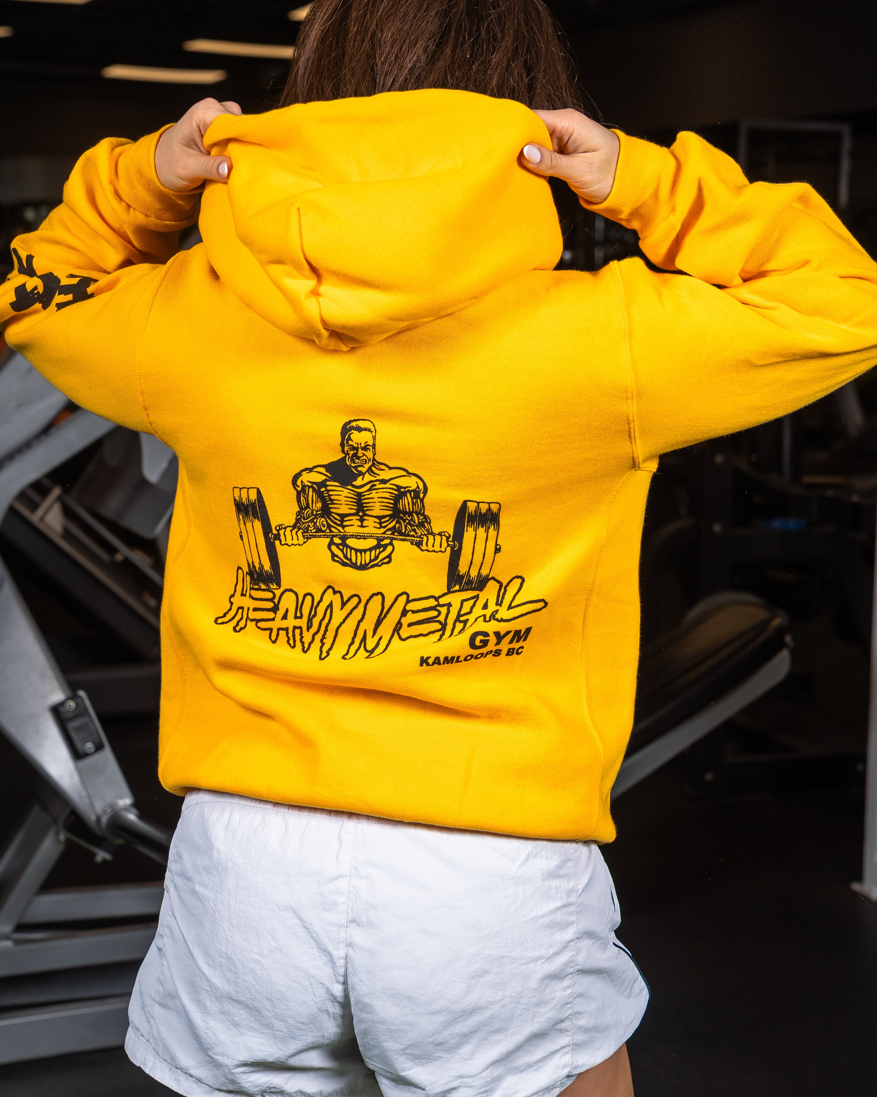 Classic Pullover - Back View - Women's | Heavy Metal Gym