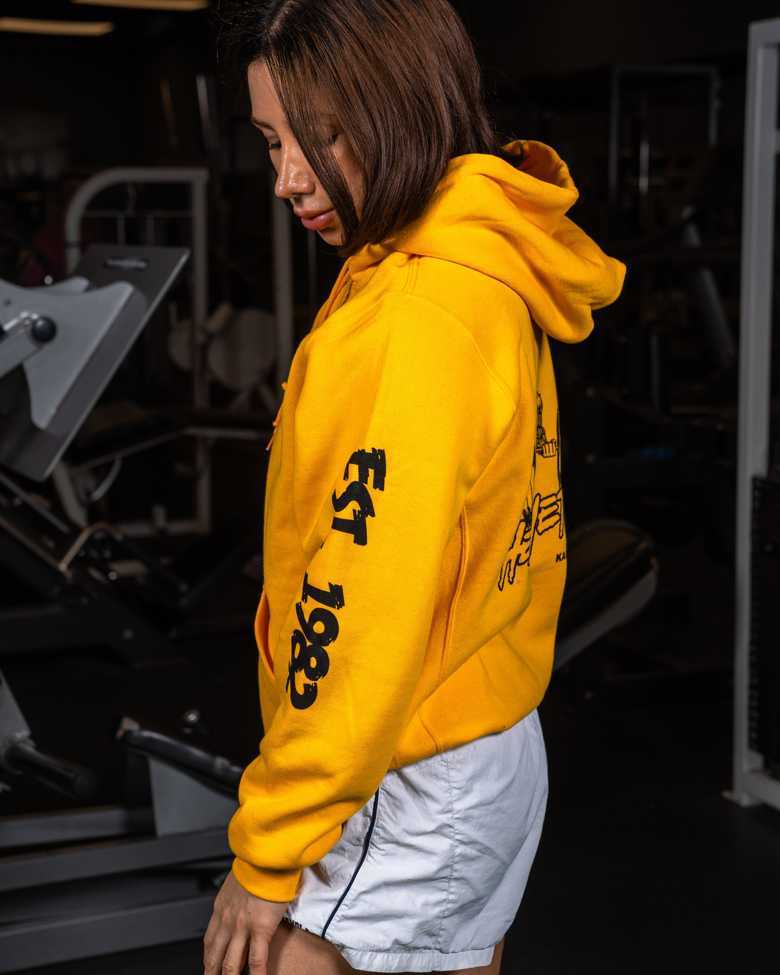 Classic Pullover - Side View - Women's | Heavy Metal Gym