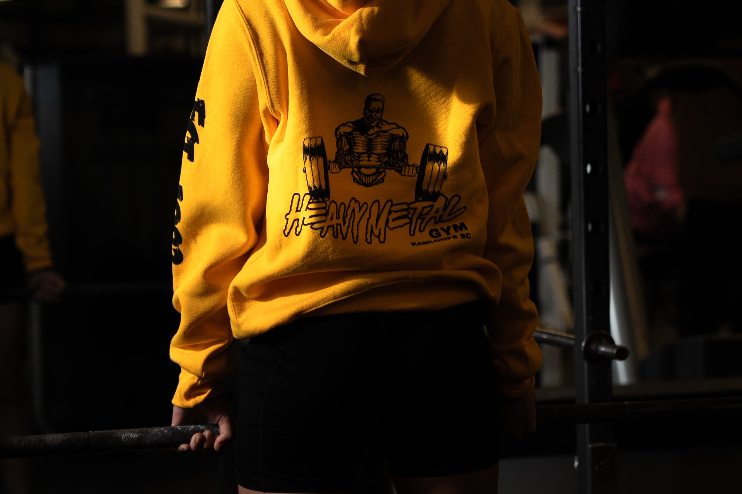 Heavy Metal Gym Apparel - Yellow Pump Cover