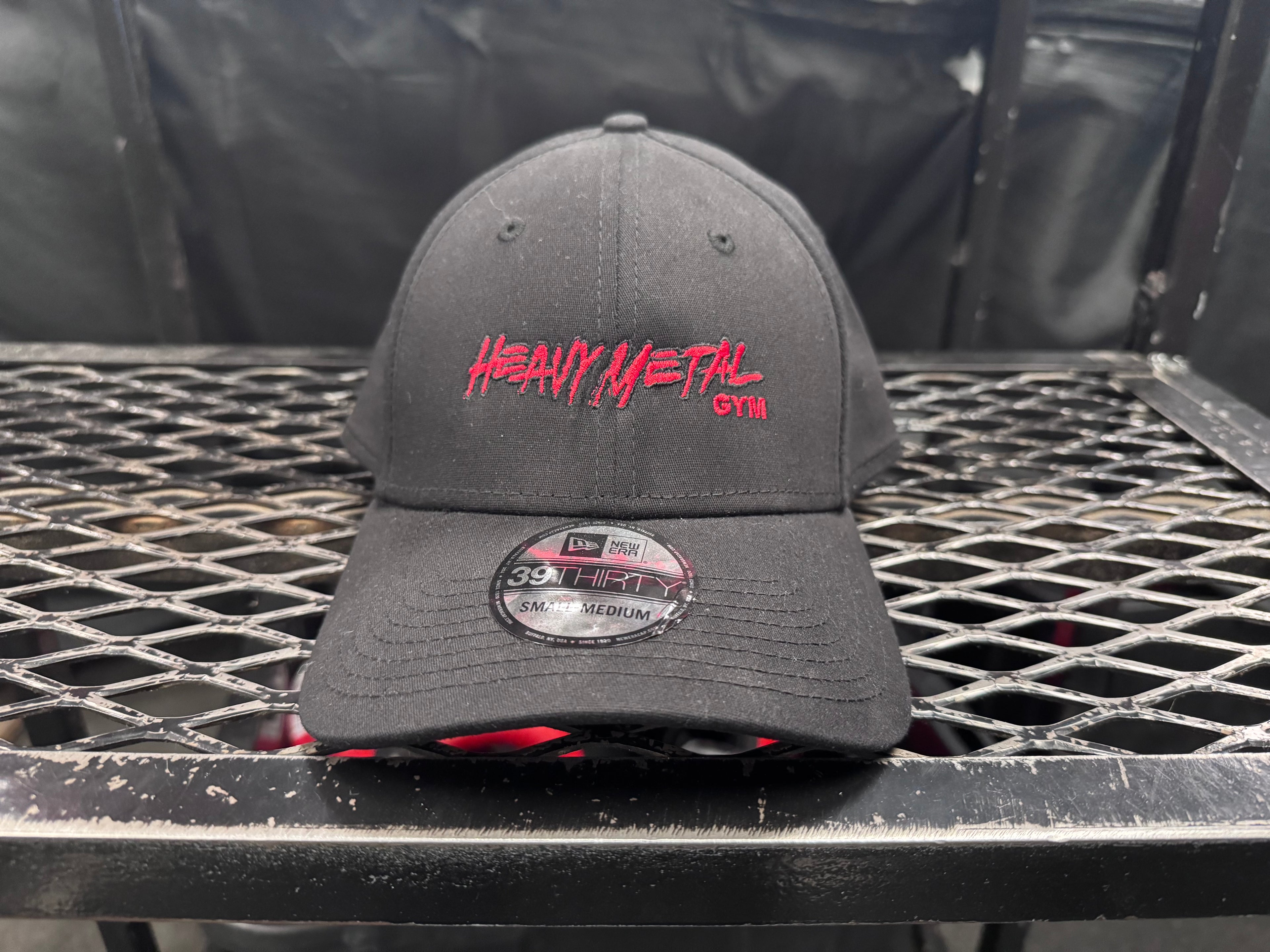 Black Cap – Red Stitch Logo