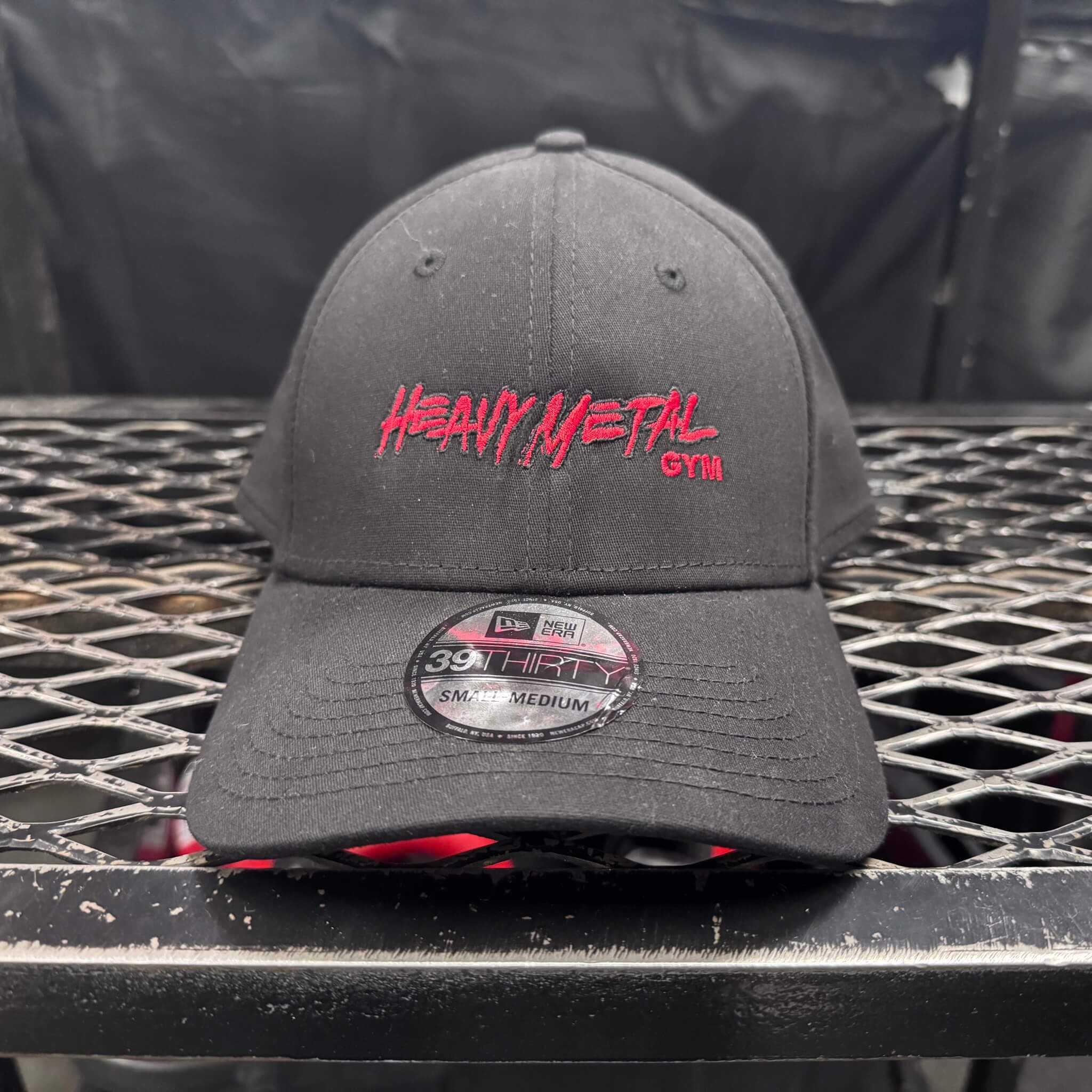 Black Cap – Red Stitch Logo