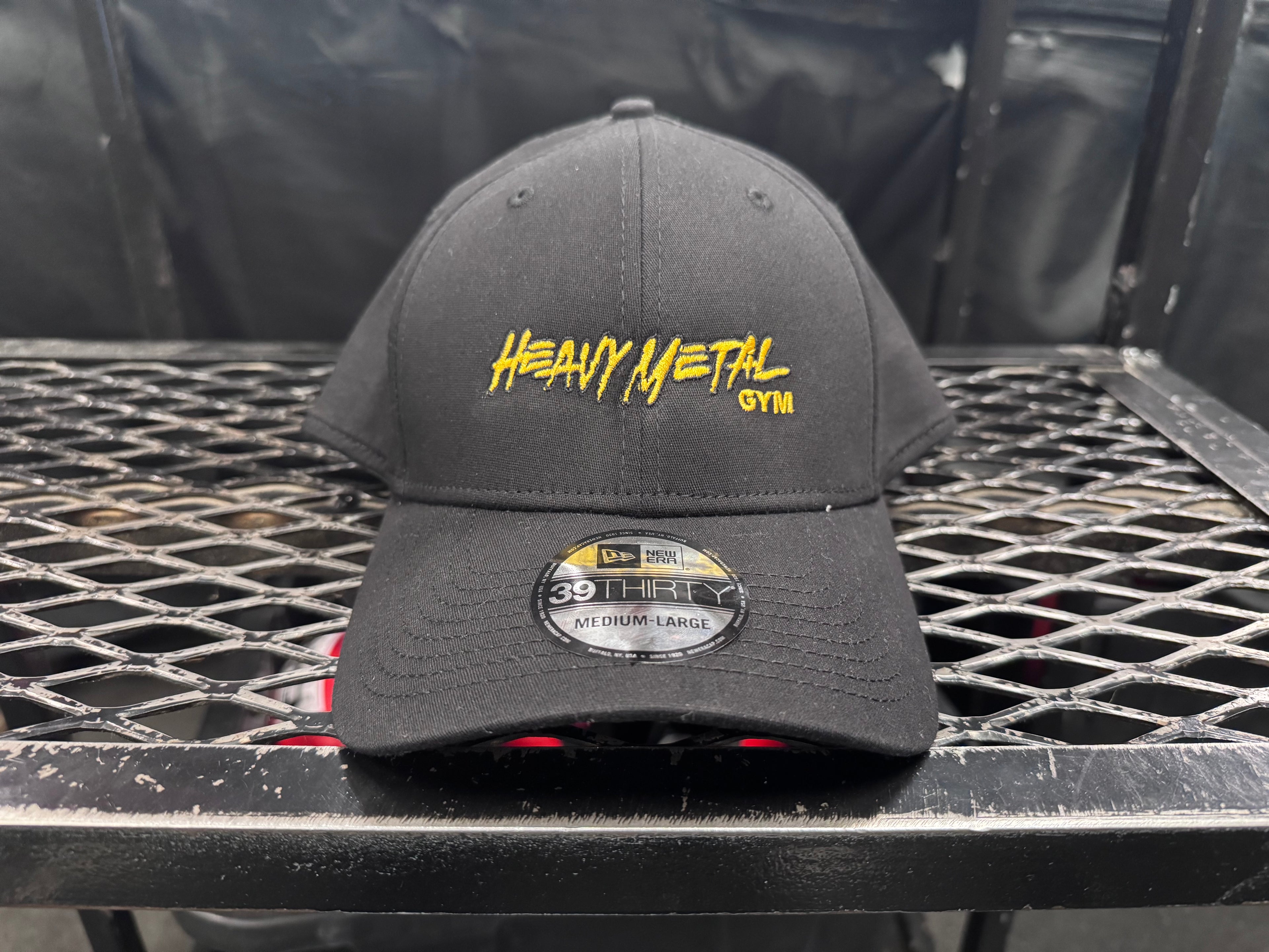 Black Cap – Yellow Stitch Logo