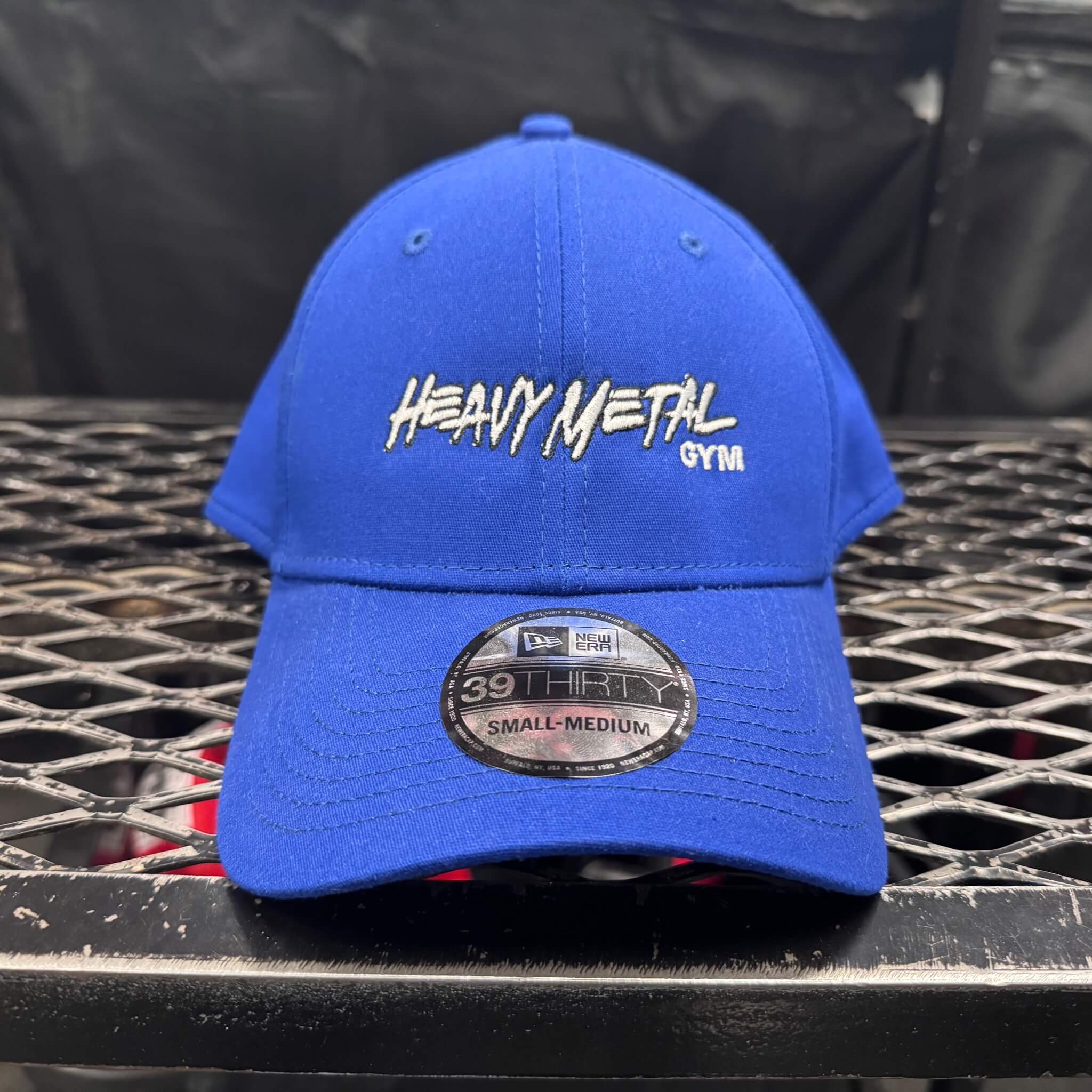 Blue Cap – White Stitch Logo